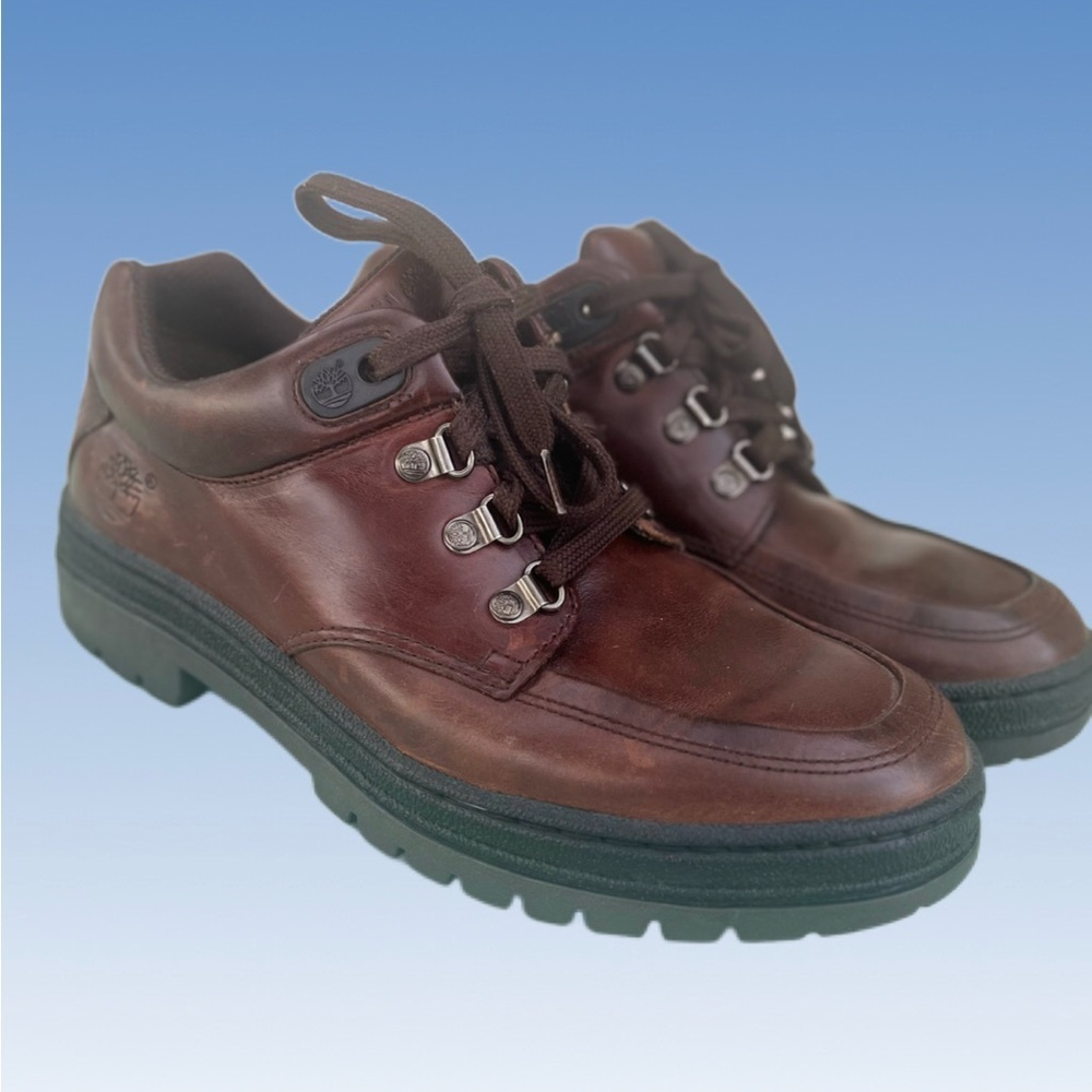 Timberland Men's Dark Brown Leather Oxfords size 9.5